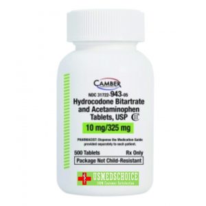 Hidrocodona 10/325 mg
